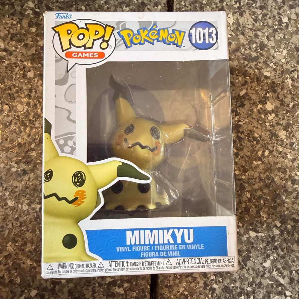 Funko Pop Games Pokemon Mimikyu 1013 Vinyl Figure Collectible Toy New